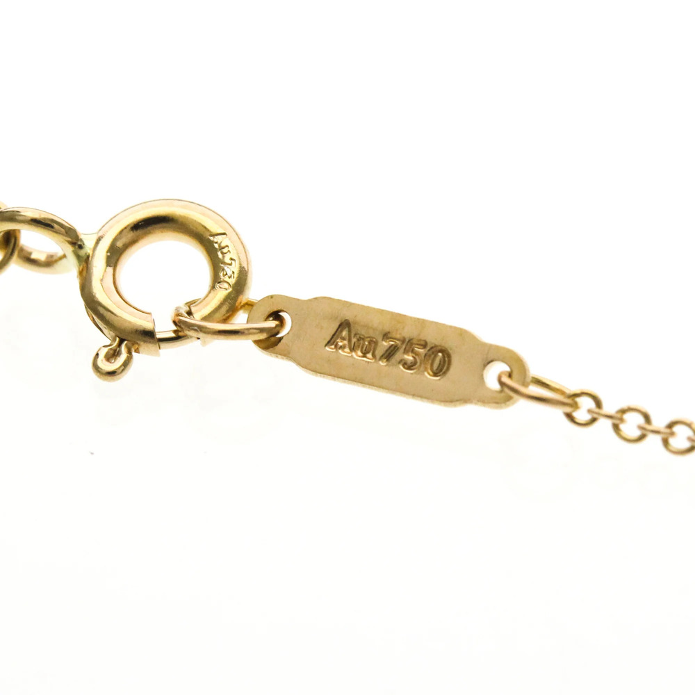 TIFFANY 18k Gold Diamond Heart Necklace - Picture 9 of 13